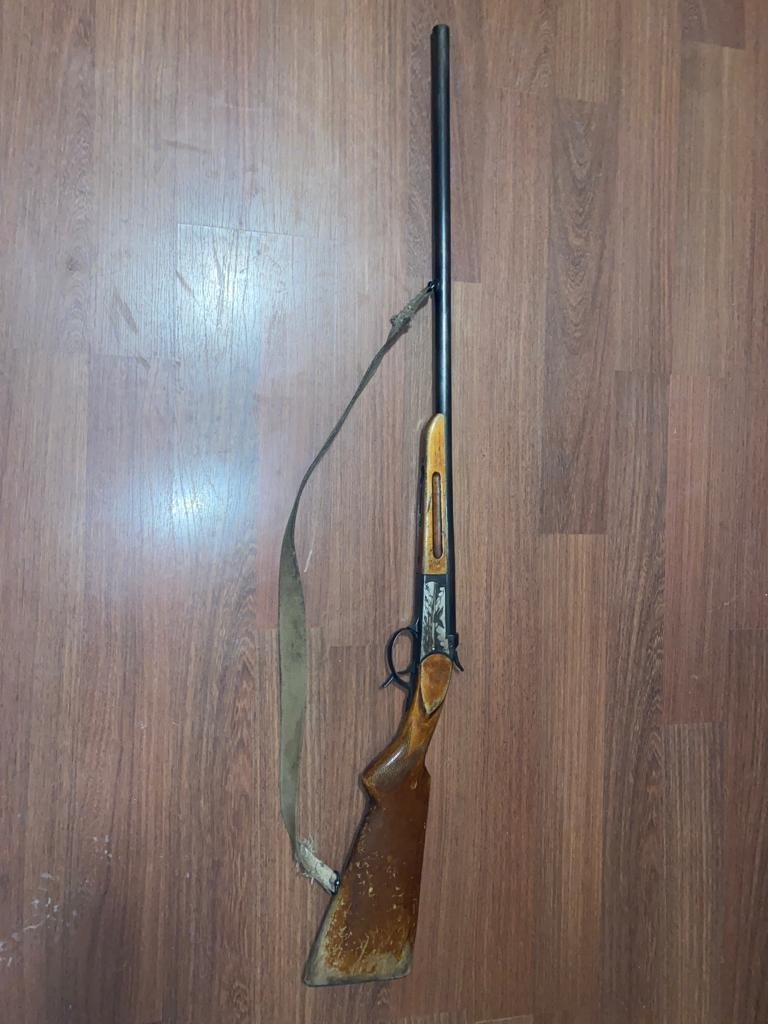 İsmayıllı sakinindən qanunsuz saxladığı tüfəng götürülüb