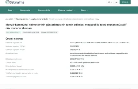Milyonluq TENDER: Ekoloji risk yaranır? – FOTO